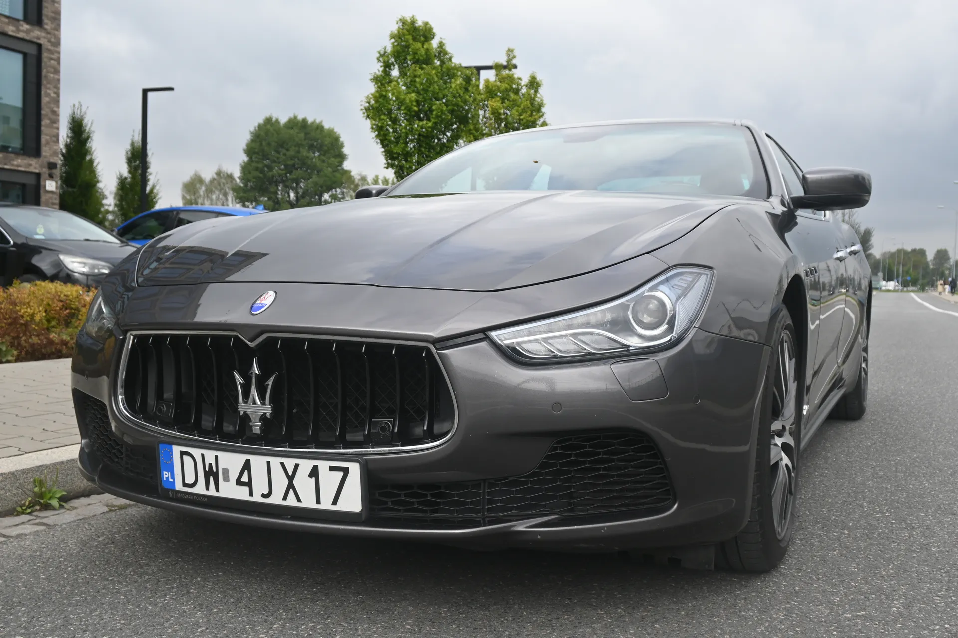 Maserati Ghibli 3,0 V6 410 KM SQ4 Gran Lusso 2014 grafitowy - widok ogłoszenia